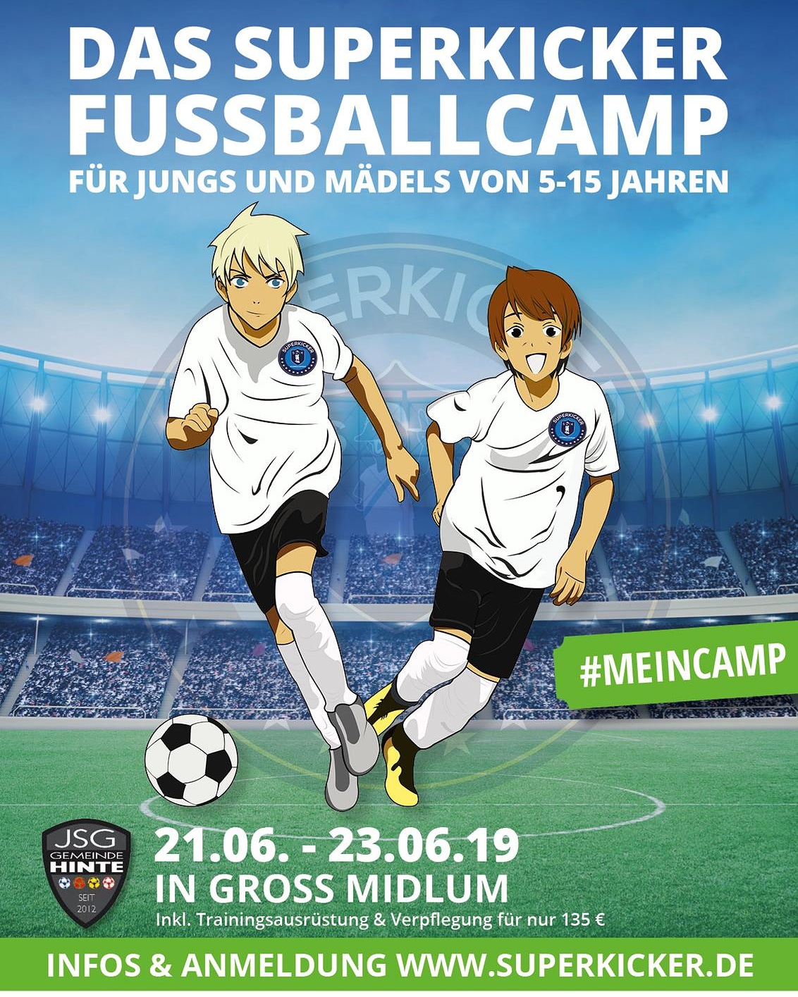 JSG Superkicker Fußballcamp 2019